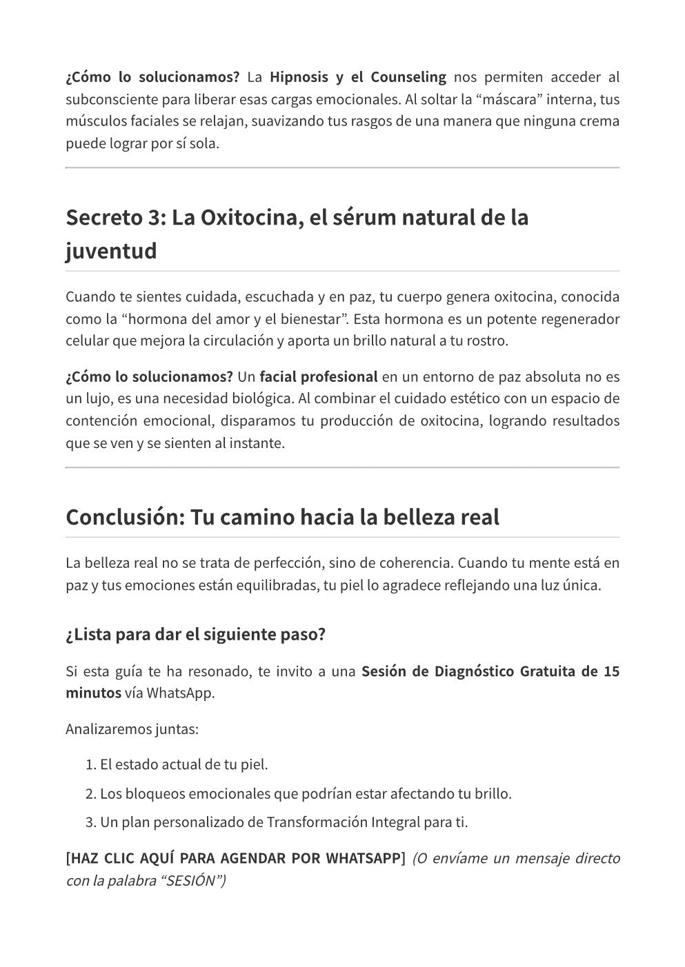 Los 3 Secretos para una Piel Radiante